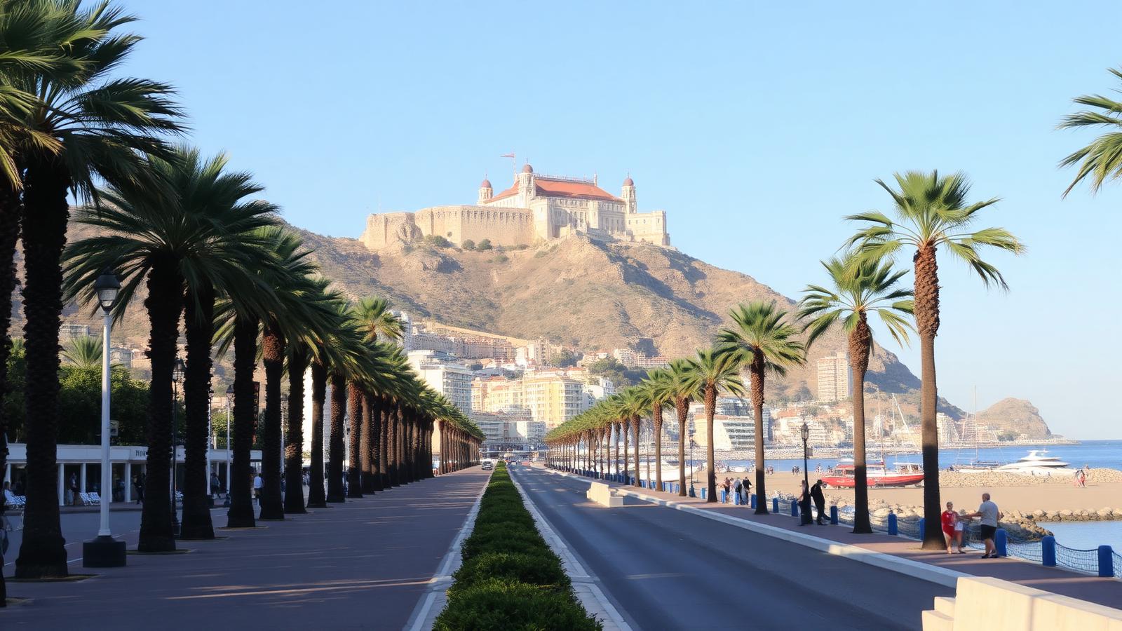 Skyline of Alicante