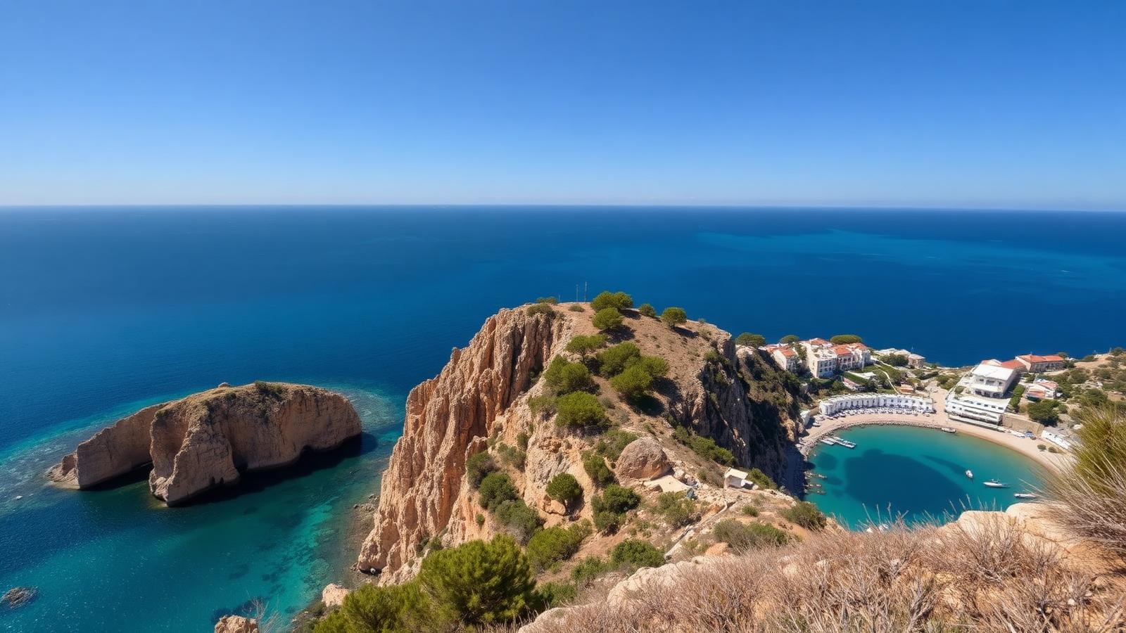 Skyline of Costa Brava