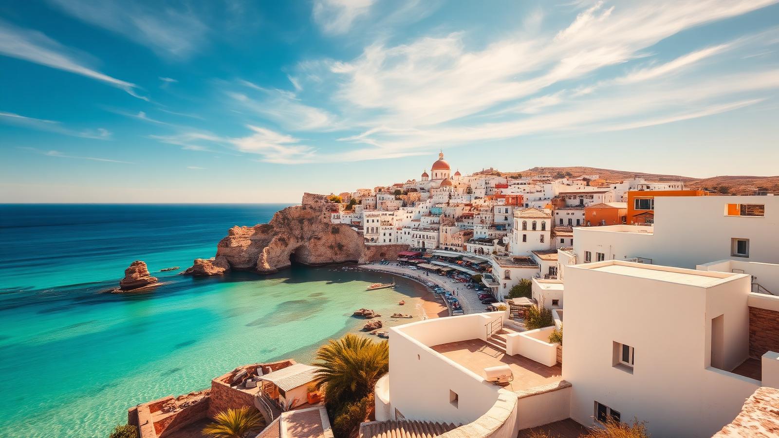Skyline of Ibiza