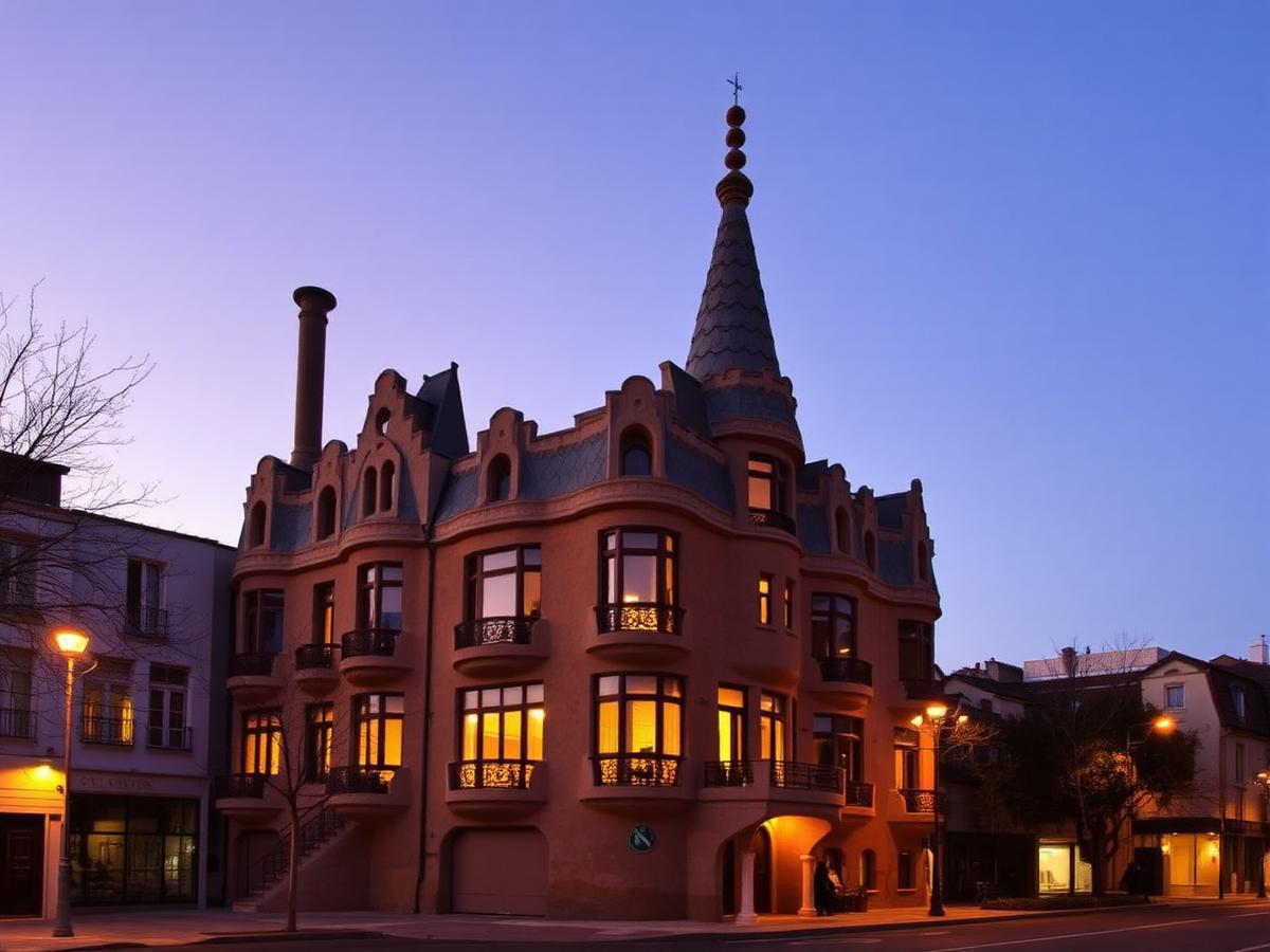 Casa Botines — Gaudí in the Castilian meseta.
