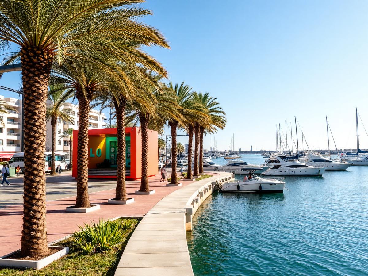 Muelle Uno — the redesigned Málaga port promenade.