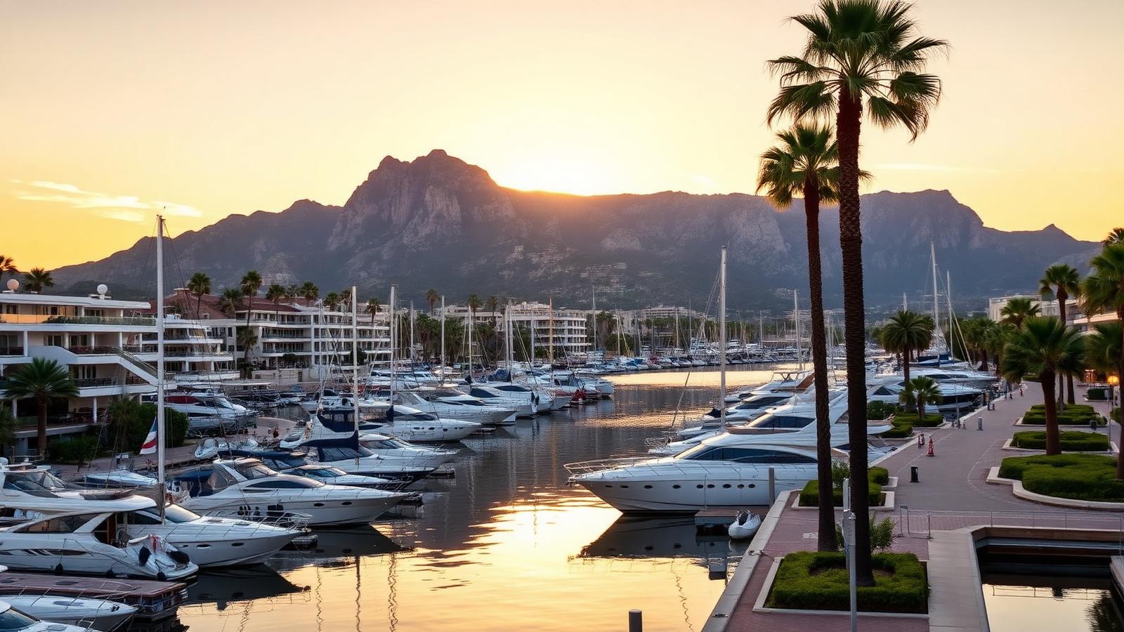 Skyline of Marbella