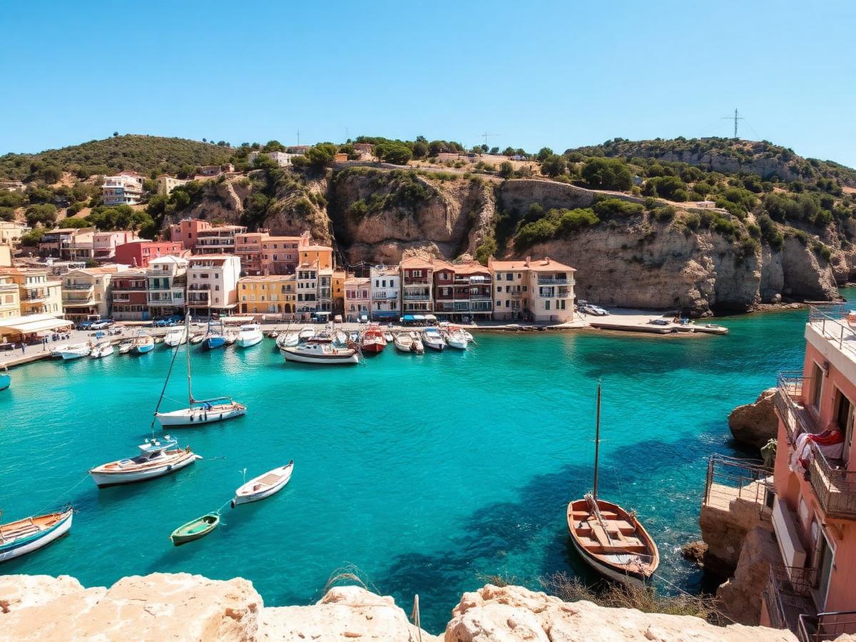 Portixol cove — Palma's fishermen's quarter.