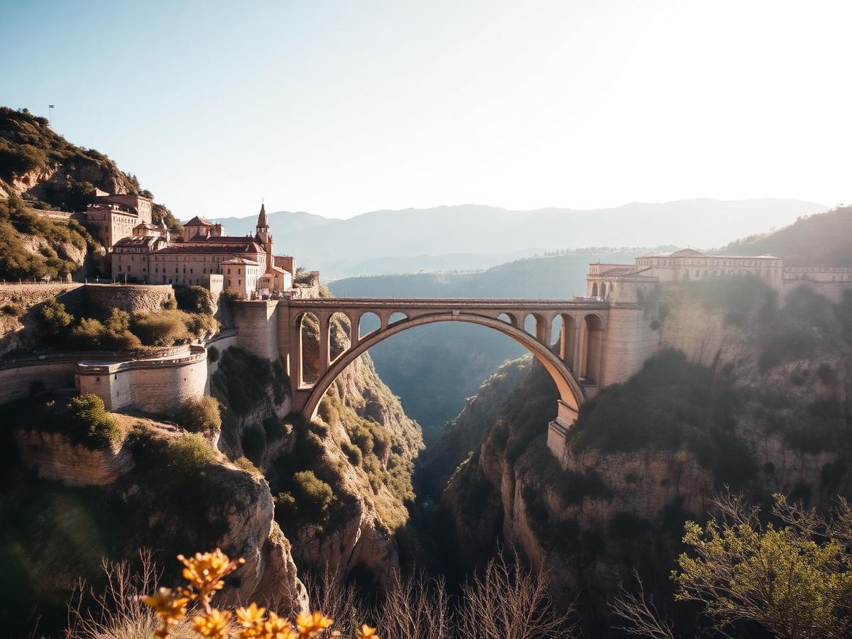 Puente Nuevo bridge over El Tajo gorge.