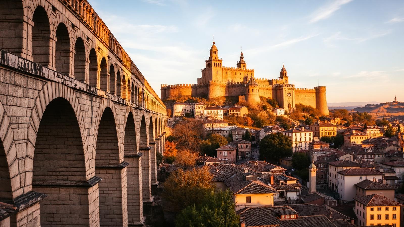 Skyline of Segovia