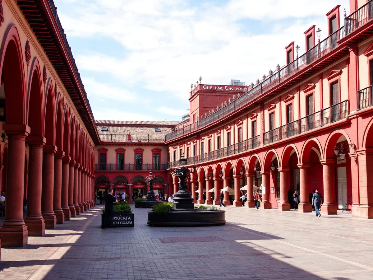Plaza Mayor — Valladolid's arcaded heart.