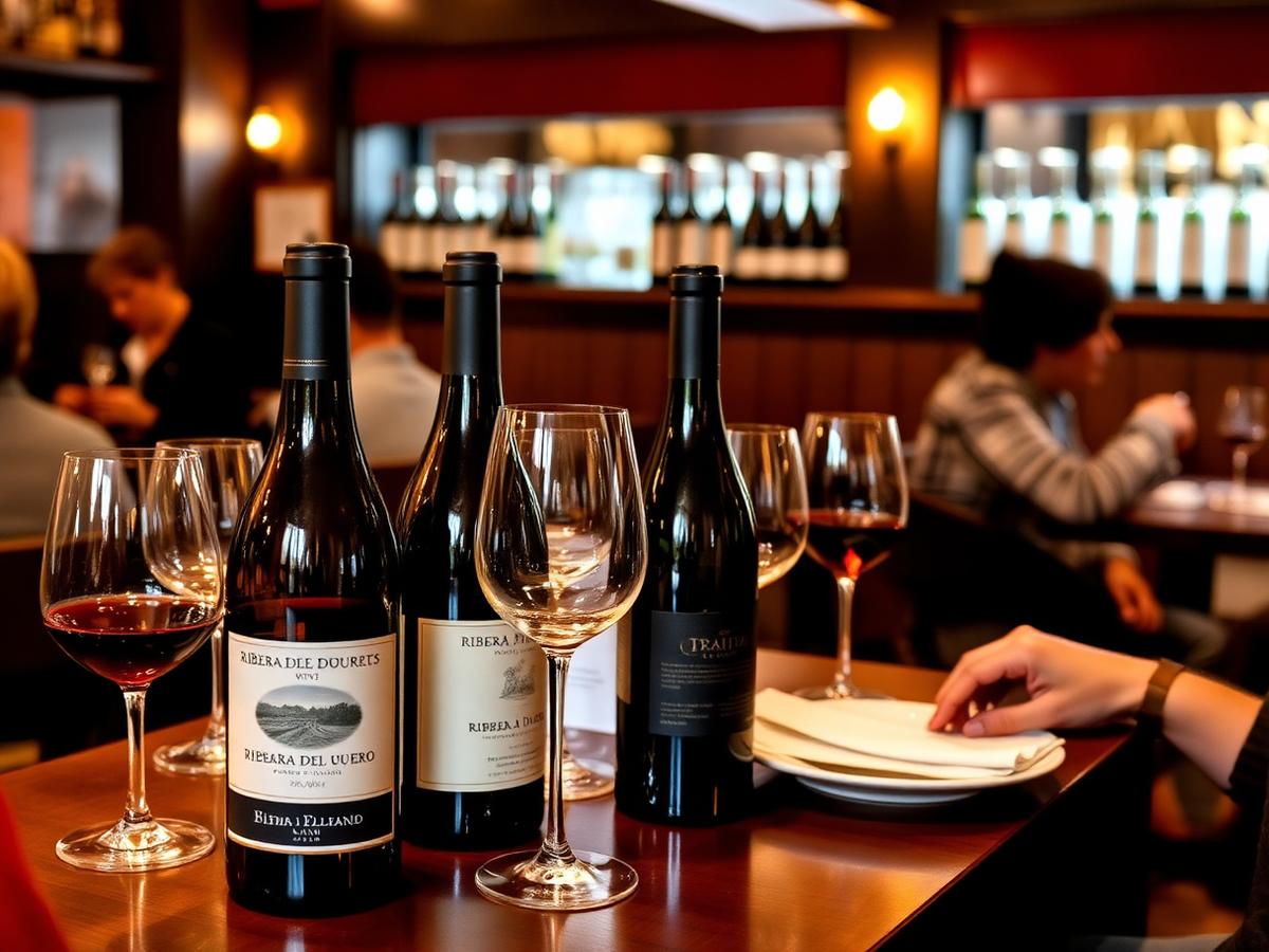 Ribera del Duero wine tasting a short drive south.